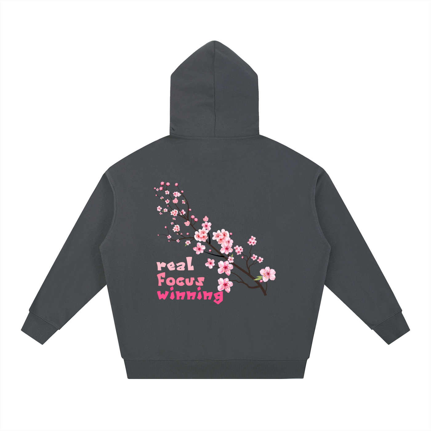 Sakura, real focus winning, Hoodie - BONGI