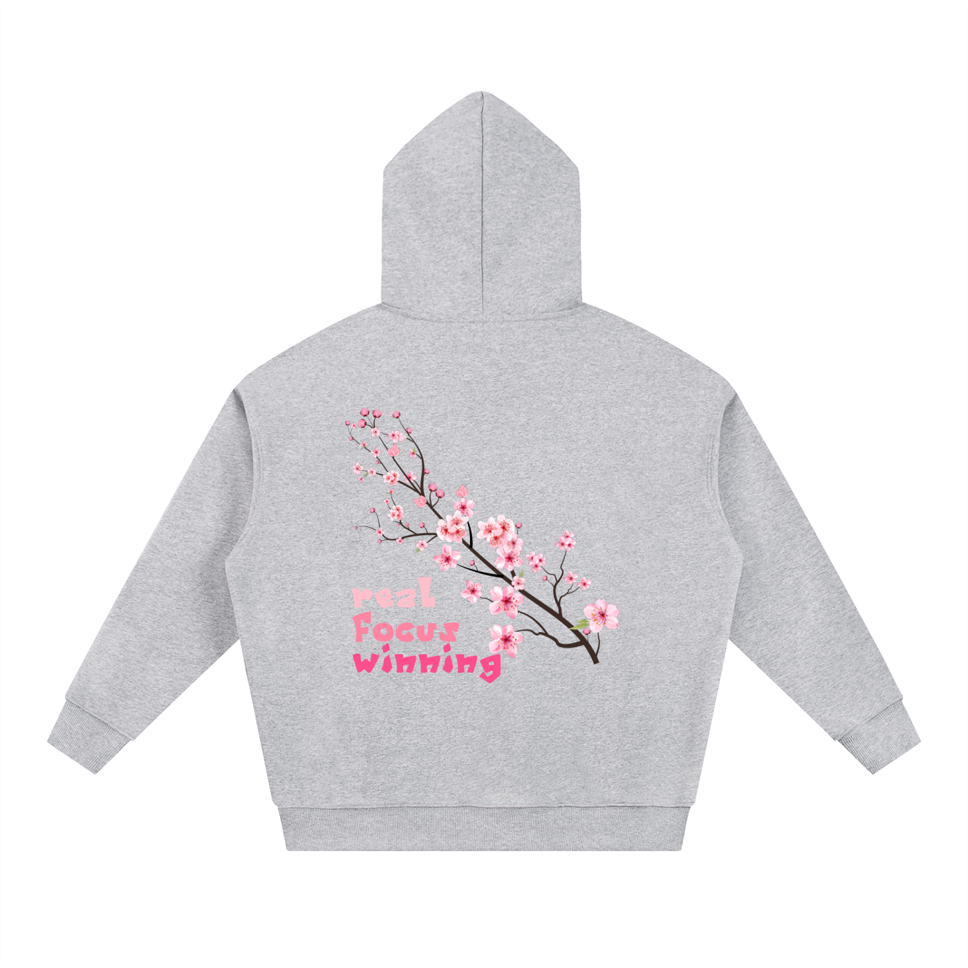 Sakura, real focus winning, Hoodie - BONGI