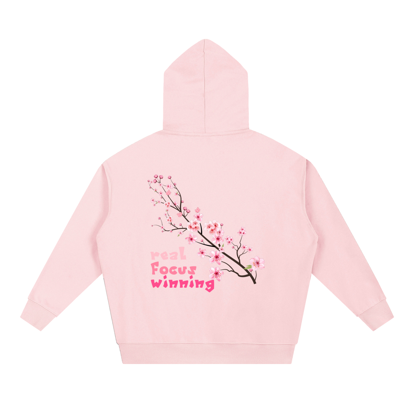 Sakura, real focus winning, Hoodie - BONGI