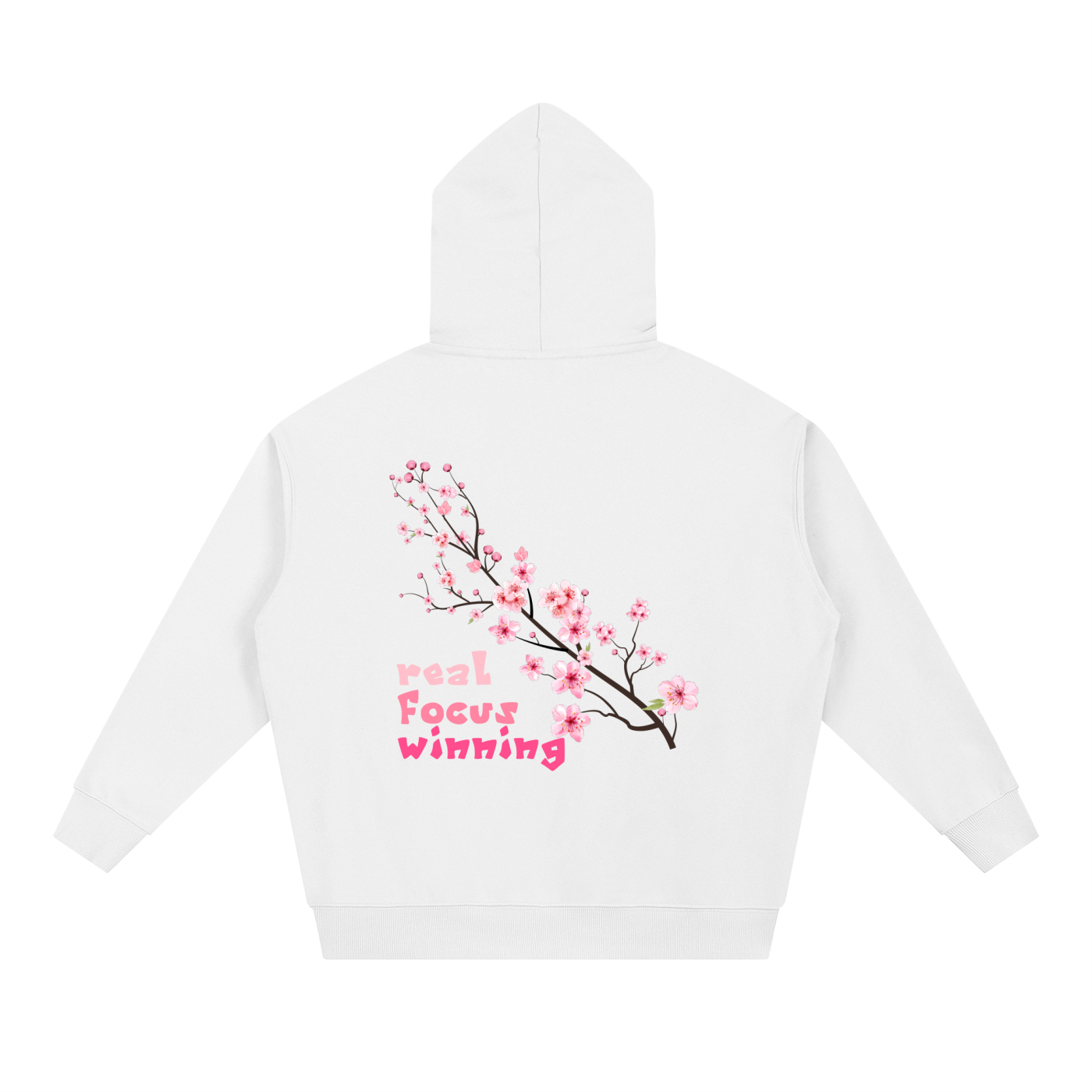 Sakura, real focus winning, Hoodie - BONGI