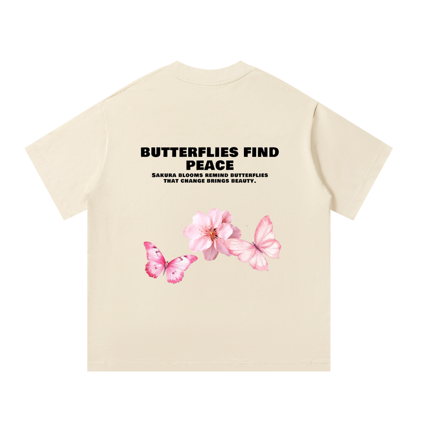 Sakura, butterflies find peace - BONGI