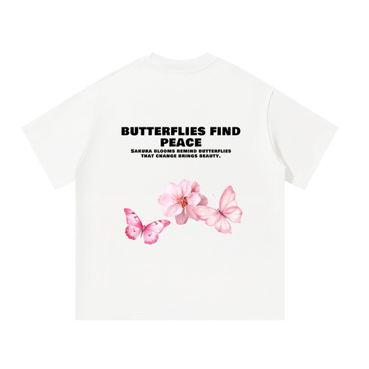 Sakura, butterflies find peace - BONGI